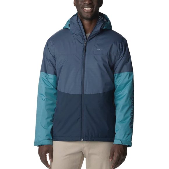 NEW $240 Columbia Point Park™ Insulated Jacket!  Blue  Omni-Tech  Omni-Heat - Picture 1 of 6